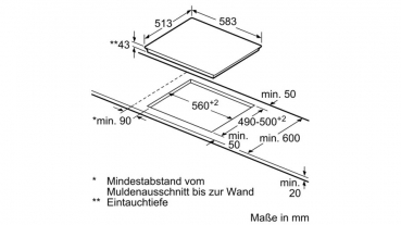 Bosch HND 431 CS 62 (HEA533BS2 / NKN645GA2E) Herdset